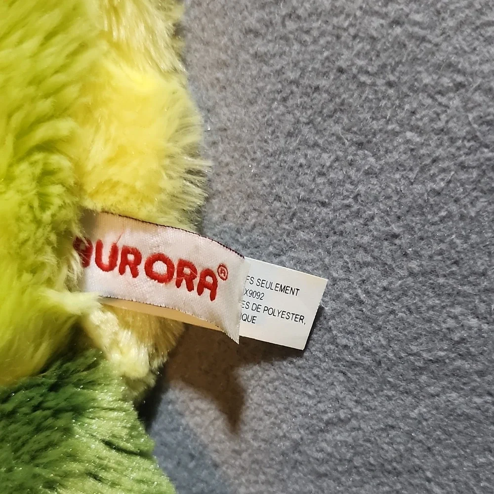 Aurora Plush Turtle Green Medium 14-24 in Stuffed Animal 3-4 Years 2009 X9092